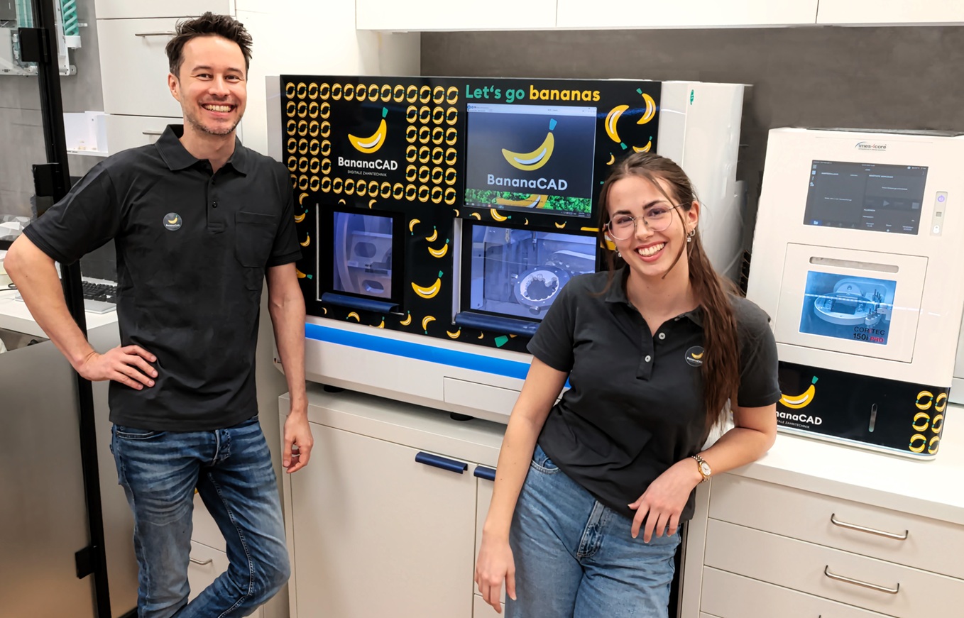 BananaCAD Team mit modernster Technologie